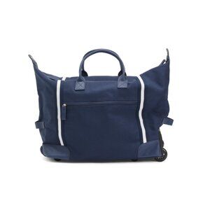BROUK AND CO Blue The Kennedy Rolling Duffel